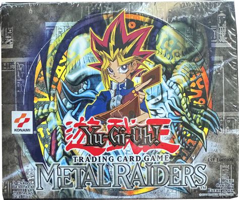 1st edition metal raiders booster box|yu-gi-oh! metal raiders price list.